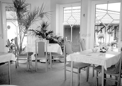 Breakfast room at Haus Lindemann — Wittenberg.