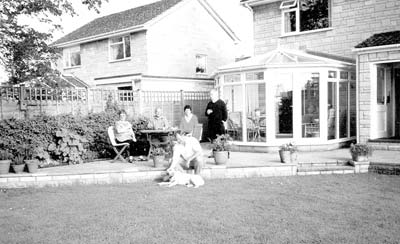 The Hales at their home in Rimpton, England. Photo: Deane