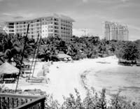 Beachfront at Shangri-La Mactan Island Resort.