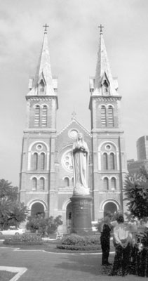 Notre Dame Cathedral in Ho Chi Minh City