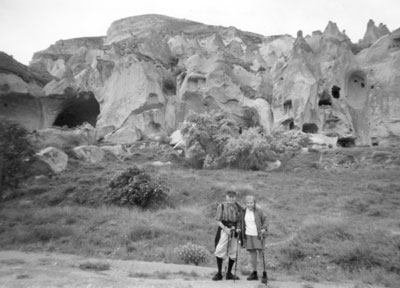 It is now the Zelve open-air museum, but people lived here until the 1950s.