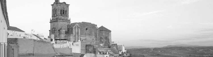 A view from our terrace at El Convento hotel in Arcos de la Frontera.