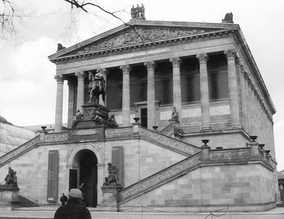 The Alte Nationalgalerie on Museum Island.