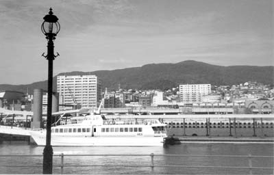 Nagasaki’s harbor.