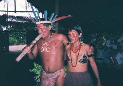 Banya Indians entertained us with song and dance.