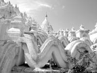 Mingun’s Hsinbyume Pagoda. 