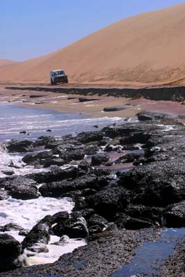 Driving Namibia