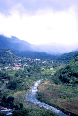 The small town of Boquete nestles in a highland valley of Chiriquí in Panama. Photos: Yvonne Michie Horn