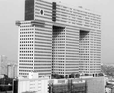 The Elephant Tower building in Bangkok, Thailand