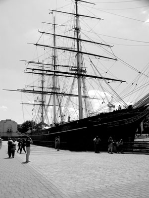 “Cutty Sark” — London.