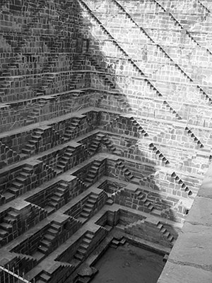  Chand Baori in Abhaneri, Rajasthan