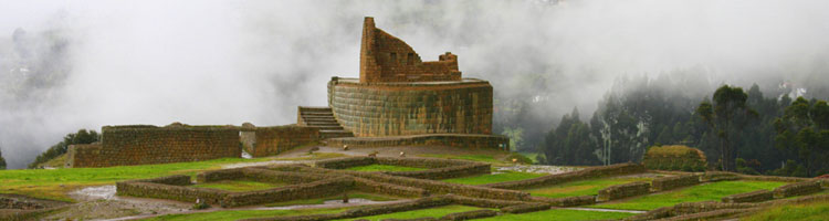 Temple of the Sun in Ingapirca.