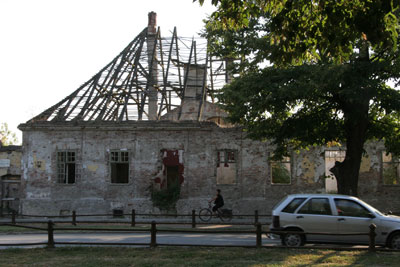 Ninety percent of the town of Vukovar, Croatia, was destroyed by the Serbs in 1991. — Photo by David Prindle