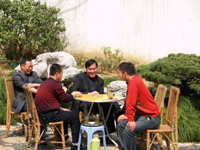 Although those enjoying relaxation and leisure in the garden no longer wear robes of fine silk, The Master of the Nets Garden remains a place of respite.