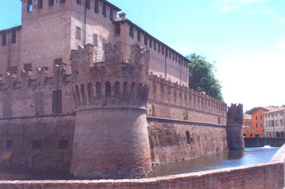 The fortress in Fontanellato. Photo: Bitman