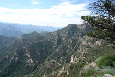 In the Copper Canyon, the native Tarahumar people have managed to preserve their heritage and live in caves as did their forefathers. Photo courtesy of Hotel Divisadero.