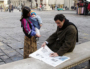 Beware of beggars with babies. They may be out to pick your pocket.