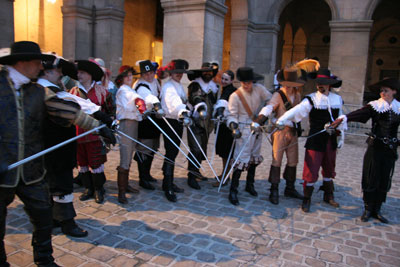 "All for one and one for all!" at the Musée de l’Armée.