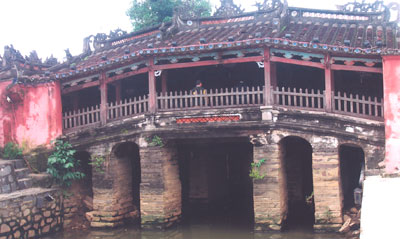 Japanese covered bridge in Hoi An, Vietnam. Photo: McIntosh