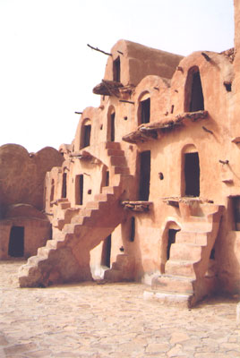 Ghofars in Ksar Ouled Soltane.