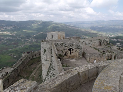 View from Krak des Chevaliers.