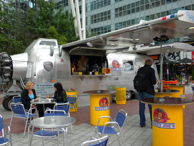 Smokey Joe’s Wurst stand at Munich’s airport (Terminal 1).