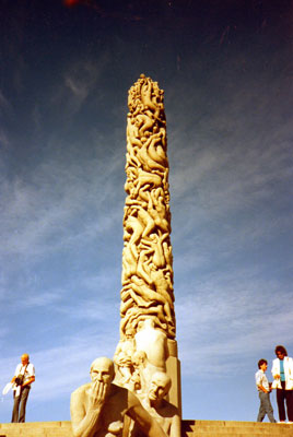 Sculptures in Vigeland Park — Oslo. Photo: John Mueller