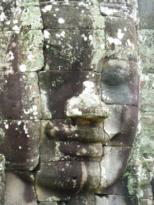 Cambodia’s Bayon temple, decorated with 216 faces of Buddha, was just one of many spectacular sights on a cruise-tour of the Mekong Delta.