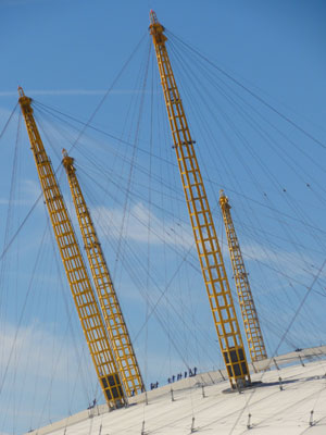 The O2, aka the Millennium Dome