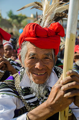 A man from the Chin tribe.