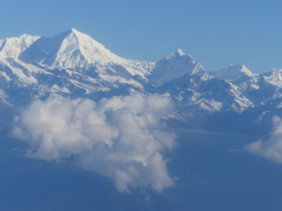 Mt. Everest, up close and personal.