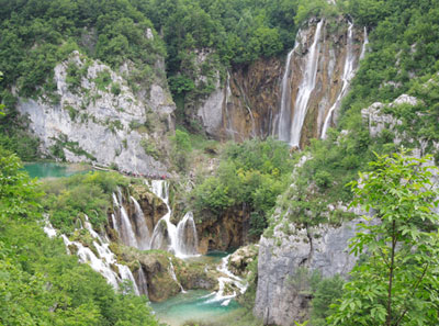 Plitvice Lakes National Park.