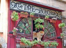 Try some traditional cuisine in one of Lyon’s bouchons — simple, cozy bistros filled with character. Photo by Rick Steves