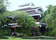 Governor’s Residence, an oasis of calm in busy Yangon. 