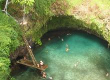 Sua Ocean Trench, Samoa