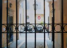 Courtyard at the Magistral Palace of the Sovereign Military Order of Malta — Rome. Photo by Bill Thames