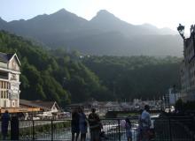 Scene in Sochi, Russia. Photos by Len Yates