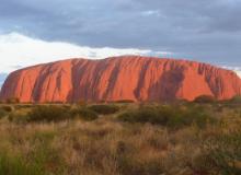 Uluru (Ayers Rock) at sunset