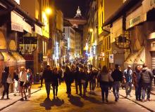 The passeggiata, Italy’s ritual evening promenade. Photo by Rick Steves