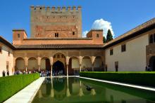 Book reserved-time tickets online as far ahead as possible for Granada’s Alhambra to ensure that you’ll see its best part: the exquisite Palacios Nazaríes. Photo by Cameron Hewitt