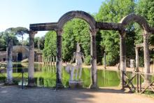 At his villa in Tivoli, Emperor Hadrian re-created architectural styles and statuary from across his vast empire. Photo by Suzanne Kotz