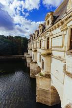 Château de Chenonceau, built between 1513 and 1517 in France’s Loire Valley, became a royal estate of King Francis I as part of a debt settlement in 1535.