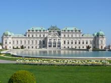 Belvedere Palace, Vienna, Austria.