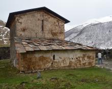 The Lamaria Church in Ushguli.