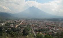 Sweeping view of La Antigua from Cerro de la Cruz.