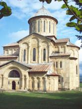 The 12th-century Gelati Monastery near Kutaisi, Georgia, is filled with amazing 