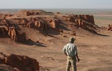 Looking out over Mongolia’s Gobi Desert. Photo by Jan Wigsten for Butterfield & Robinson