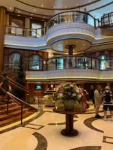 Aboard Cunard’s Queen Elizabeth. Photo by Josip Palić