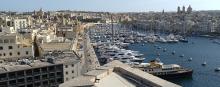 Birgu (Città Vittoriosa) and its harbor as seen from Fort St. Angelo — Malta. Photos by Mark Segal