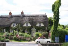 A lovely thatched cottage in Somerset.